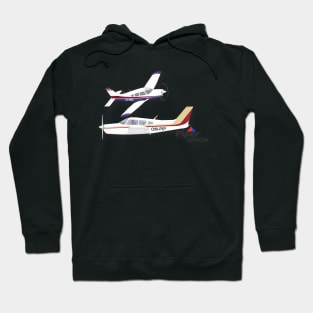 Piper PA28R Arrow Hoodie